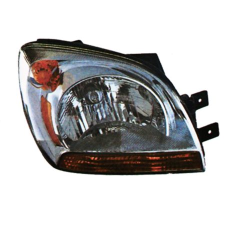 Right Headlamp assy composite To 3-24-08; Type 1 - KIA SPORTAGE 2005-2010