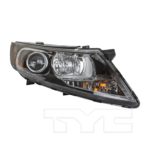 Right Headlamp assy composite Exc HYBRID; Halogen; Korea Built; To 12-6-10 - KIA OPTIMA 2011-2011