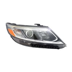 Right Headlamp assy composite LX; Halogen; w/Auto Level Control - KIA SORENTO 2014-2015