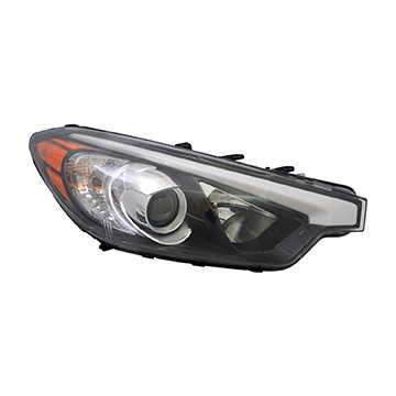 Right Headlamp assy composite Halogen; w/o LED Position Lamp - KIA FORTE5 2014-2016