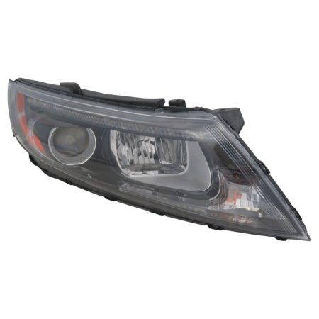 Right Headlamp Assy Composite Halogen; Usa Built; W/Led Position Lamp - KIA OPTIMA 2014-2015