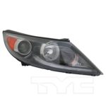 Right Headlamp assy composite w/LED Accent Light - KIA SPORTAGE 2013-2016