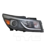 Right Headlamp assy composite Halogen; w/o LED Driver Running Lamp - KIA SEDONA 2015-2018