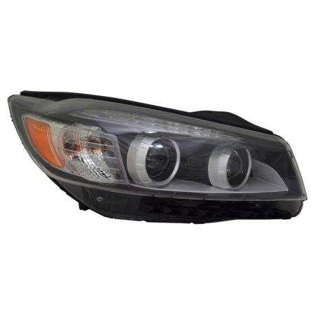 Right Headlamp Assy Composite Halogen; w/LED Accent Light - KIA SORENTO 2016-2018