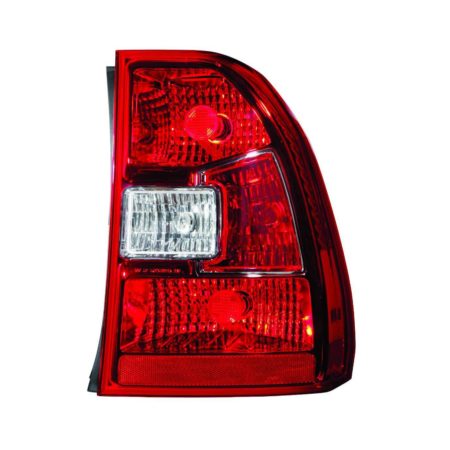 Left Taillamp lens/housing Red/Clear Center - KIA SPORTAGE 2009-2010