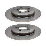 Brake Rotors Rear - TOYOTA PRIUS 2010-2022