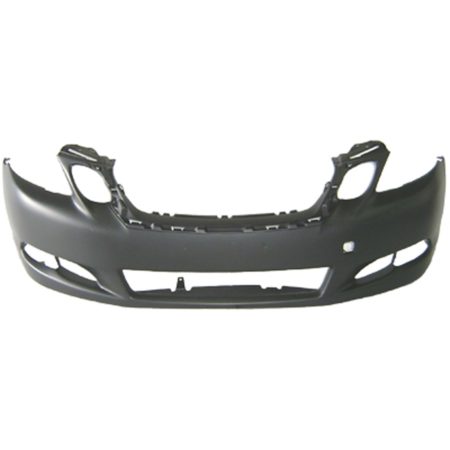 Front bumper cover w/o Parking Assist; w/Headlamp Washer; prime - LEXUS GS460 2008-2011