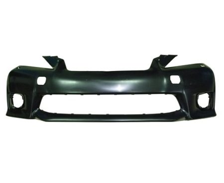 Front bumper cover F SPORT; w/o Parking Aid Sensors; w/Headlamp Washer; prime - LEXUS CT200h 2011-2013