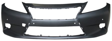 Front bumper cover w/Parking Sensor; prime - LEXUS ES300h 2013-2015