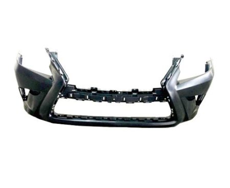 Front bumper cover w/o Headlamp Washers; w/o Parking Aid; prime - LEXUS GX460 2014-2021