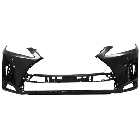 Front bumper cover w/F Sport Pkg; w/Parking Sensors; w/o Headlamp Washers; prime - LEXUS RX350 2020-2022