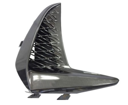 Right Front bumper insert w/F Sport Pkg; Outer Grille - LEXUS IS350 2017-2020