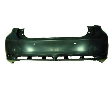 Rear bumper cover w/o F Sport Pkg; w/Parking Aid Sensors; prime - LEXUS CT200h 2011-2013