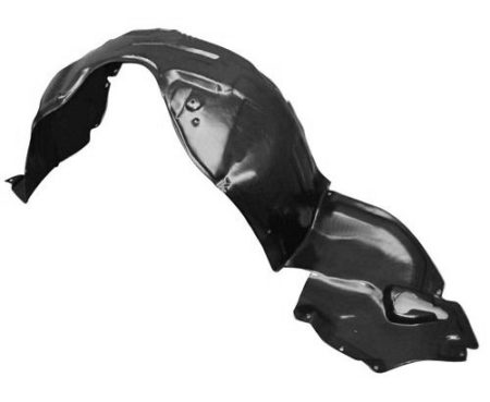 Left Front fender splash shield fender liner; plastic - LEXUS ES300 1997-2001