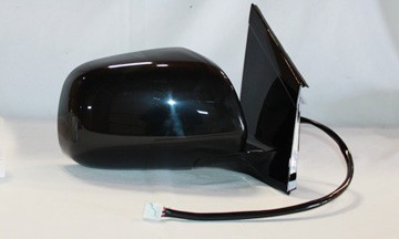 Right Mirror outside rear view Power; w/Heat; w/Memory (w/o Dimming); Black (Code 202) - LEXUS RX330 2004-2006