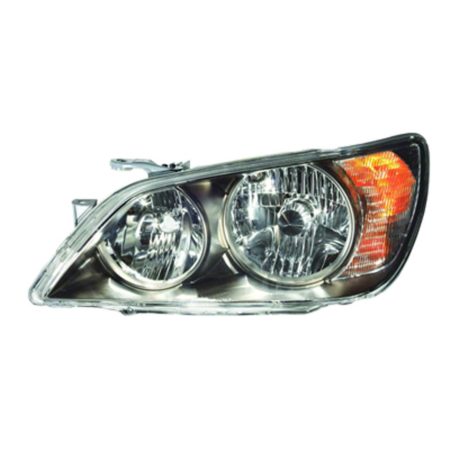 Left Headlamp assy composite HID; w/Sport Pkg; Special Design; Black - LEXUS IS300 2004-2005