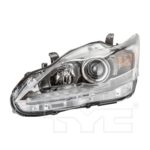 Left Headlamp assy composite Halogen CAPA - LEXUS CT200h 2012-2017