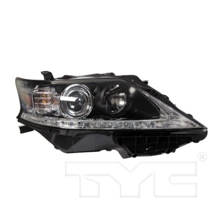 Right Headlamp assy composite Halogen; Canada Built - LEXUS RX350 2013-2015
