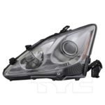 Left Headlamp lens/housing Halogen - LEXUS IS350 2009-2010