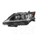 Left Headlamp lens/housing Halogen; Japan Built - LEXUS RX450h 2013-2015