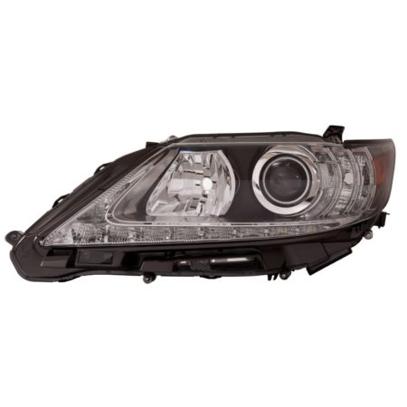 Left Headlamp Lens/Housing Halogen; Projector Type