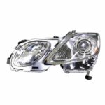 Left Headlamp lens/housing w/o Adaptive Headlamps; w/Headlamp Washer - LEXUS GS350 2007-2011