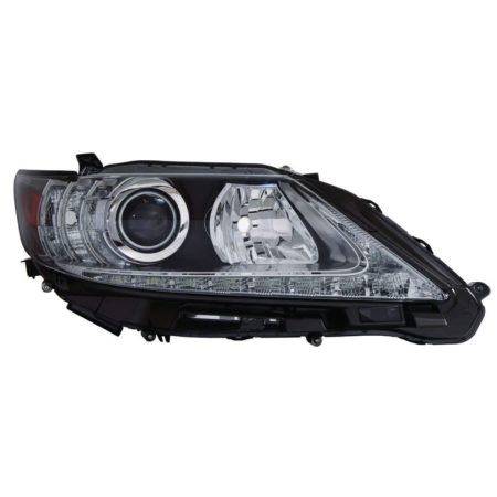 Right Headlamp Lens/Housing Halogen; Projector Type