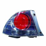 Left Taillamp assy 4dr sedan; quarter panel mounted; w/o Sport package - LEXUS IS300 2004-2005