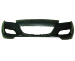Front bumper cover w/o headlamp washers; prime - MAZDA RX-8 2004-2008