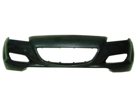 Front bumper cover w/o headlamp washers; prime - MAZDA RX-8 2004-2008