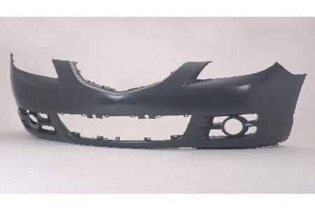 Front bumper cover Sedan; Sport Type; w/Fog Lamps; prime - MAZDA 3 2004-2006