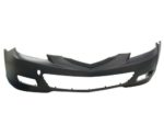 Front Bumper Cover H/B; W/O Turbo; Primed CAPA - MAZDA 3 2007-2009