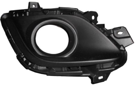 Left Front Bumper Insert Fog Lamp Bezel; W/Fog Lamps - MAZDA 6 2014-2017