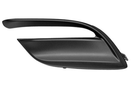Left Front Bumper Insert Fog Lamp Opening Cover; Mexico Built; W/O Fog Lamps - MAZDA 3 2017-2018