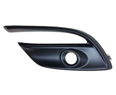 Left Front bumper insert Fog Lamp Bezel; Mexico Built; w/Fog Lamps - MAZDA 3 2017-2018