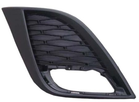 Right Front bumper insert 2.0L; Fog Lamp Hole Cover - MAZDA 3 2011-2011