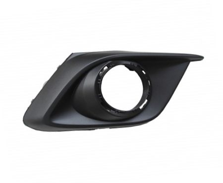 Right Front Bumper Insert Fog Lamp Bezel; W/Fog Lamps; Ptm - MAZDA 3 2014-2016