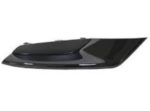 Right Front Bumper Insert Sedan; Japan Built; Fog Lamp Opening Cover; Gloss Black - MAZDA 3 2019-2022