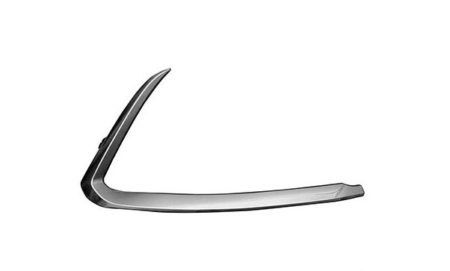 Right Front Bumper Molding Outer; Chrome - MAZDA CX-9 2016-2022