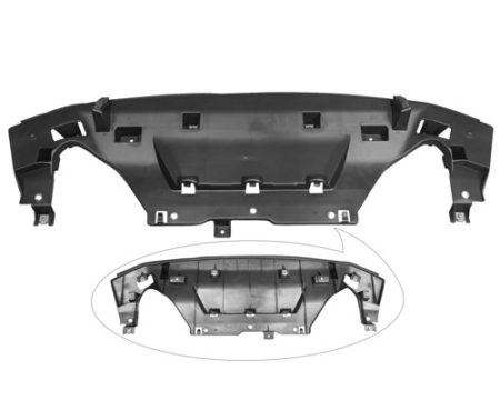 Front bumper air shield lower - MAZDA CX-5 2017-2021