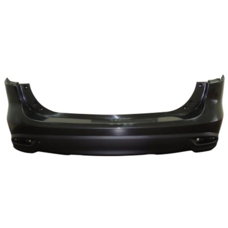 Rear bumper cover w/Textured Lower; w/o Parking Sensor; prime - MAZDA 5 2012-2017