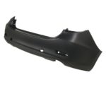 Rear Bumper Cover 2.5L; Dual Exh Cutout; Primed CAPA