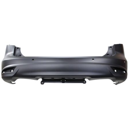 Rear bumper cover w/Textured Lower; w/Parking Sensor; prime - MAZDA 5 2013-2017