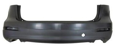 Rear bumper cover w/o Parking Sensors; prime - MAZDA CX-9 2013-2015