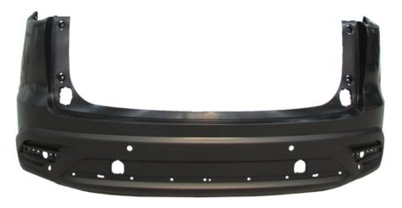 Rear bumper cover w/Parking Sensors; w/Chrome Moulding; prime - MAZDA CX-9 2016-2022