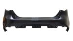 Rear Bumper Cover H/B; W/O Parking Sensors; Primed - MAZDA 3 2019-2021