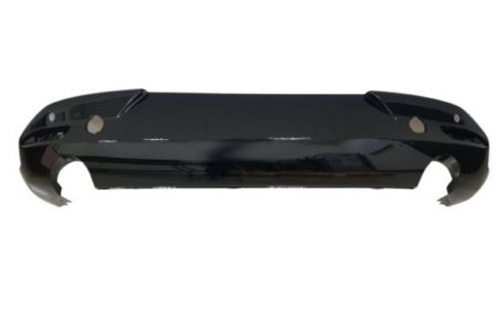 Rear Bumper Cover Lower H/B; W/Blind Spot Detection; Gloss Black - MAZDA 3 2019-2022