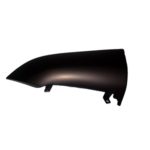 Right Rear bumper filler black; code 16W; 4dr sedan - MAZDA 3 2004-2006