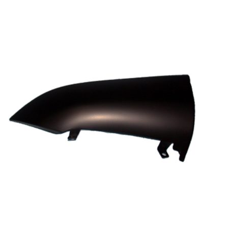 Right Rear bumper filler black; code 16W; 4dr sedan - MAZDA 3 2004-2006