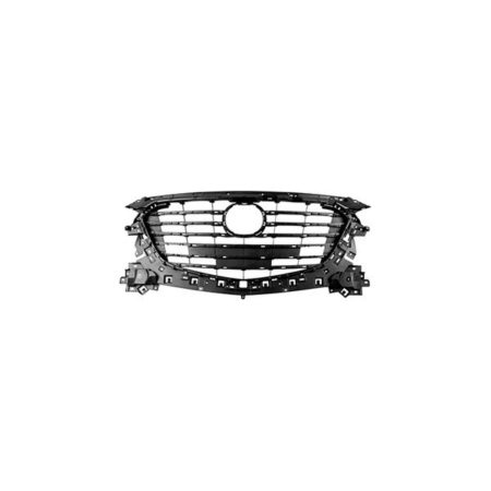 Grille assy H/B; Mexico Built; Black Metallic - MAZDA 3 2017-2018